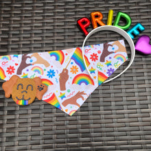 Load image into Gallery viewer, Wavin&#39; Pride Pet Bandana