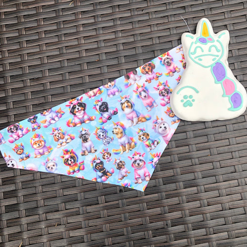 Dog Unicorn Pet Bandana