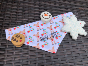 Snow Cute Pet Bandana