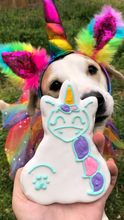 Load image into Gallery viewer, Unicorn Dog Cookie