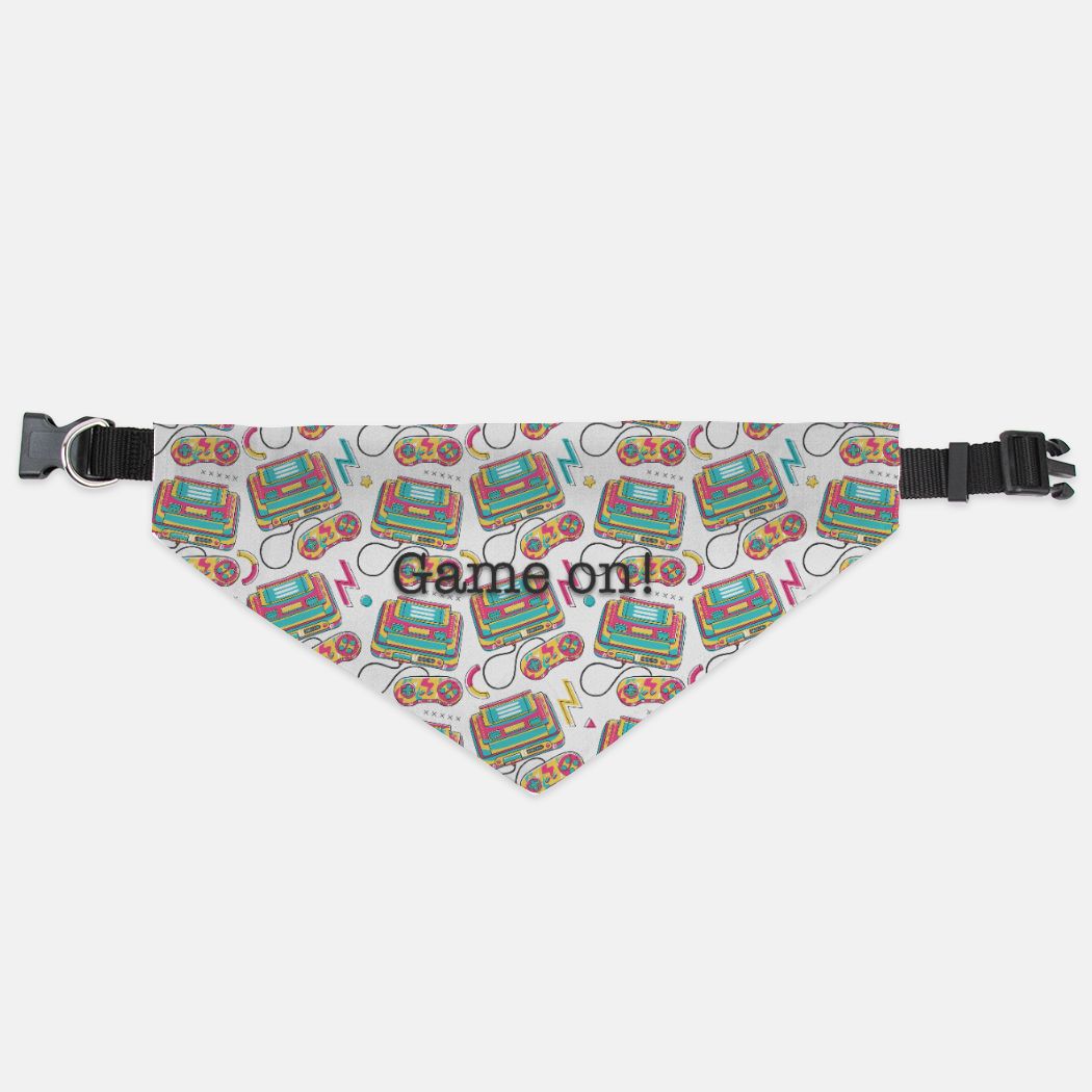 Game On Pet Bandana