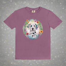 Load image into Gallery viewer, Dalmatian Floral Mandala Tee