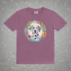 Dalmatian Floral Mandala Tee