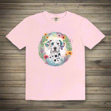 Load image into Gallery viewer, Dalmatian Floral Mandala Tee