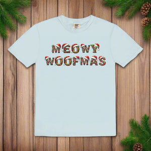 Meowy Woofmas Tee