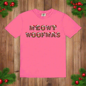 Meowy Woofmas Tee