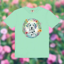 Load image into Gallery viewer, Dalmatian Floral Mandala Tee