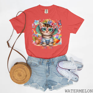 Cat Vacay Vibes Tee