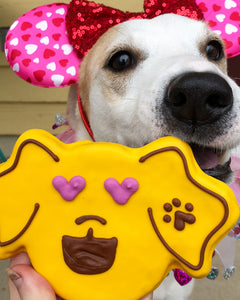 Love Dogmoji Dog Cookie