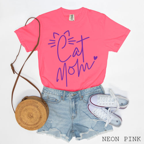 Cat Mom Tee