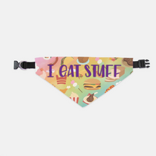 Load image into Gallery viewer, I Eat Stuff Pet Bandana