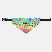 Load image into Gallery viewer, Bark To School Pet Bandana