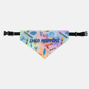 Shed Happens Pet Bandana