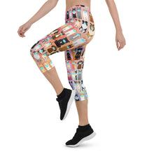 Load image into Gallery viewer, Pets In Masks Capri Leggings