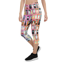 Load image into Gallery viewer, Pets In Masks Capri Leggings