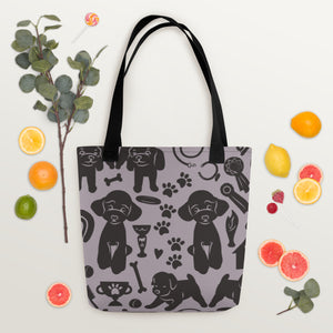 Poodles Tote Bag