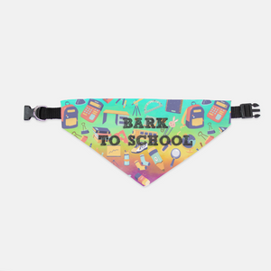 Bark To School Pet Bandana