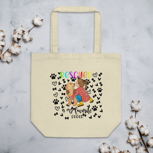 Rescued Is My Favorite Breed Dog Eco Tote Bag