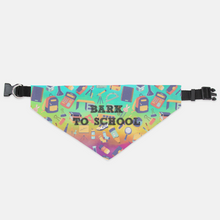 Load image into Gallery viewer, Bark To School Pet Bandana