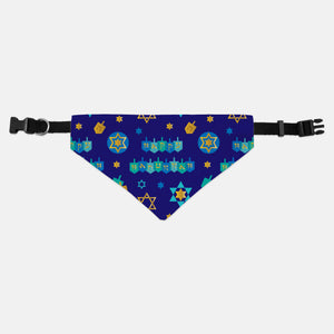 Happy Hanukkah Pet Bandana