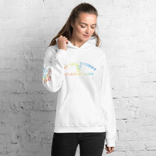 Load image into Gallery viewer, Vet Tech Student Class of 2020 Unisex Hoodie With Pawprints on Sleeve