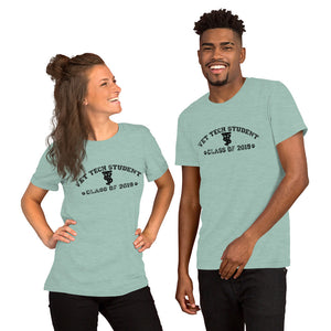 Vet Tech Student Class of 2019 Short-Sleeve Unisex T-Shirt/Heather Prism Colors