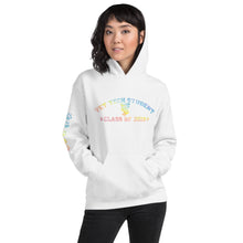 Load image into Gallery viewer, Vet Tech Student Class of 2019 Hooded Sweatshirt with Pawprints on Sleeve