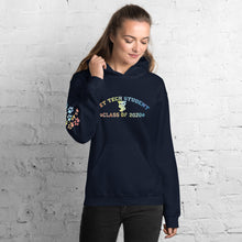 Load image into Gallery viewer, Vet Tech Student Class of 2020 Unisex Hoodie With Pawprints on Sleeve