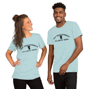 Vet Tech Student Class of 2019 Short-Sleeve Unisex T-Shirt/Heather Prism Colors