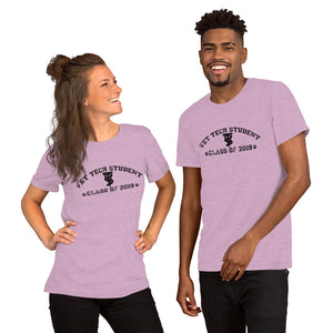 Vet Tech Student Class of 2019 Short-Sleeve Unisex T-Shirt/Heather Prism Colors