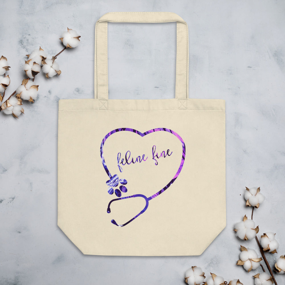 Feline Fine Eco Tote Bag