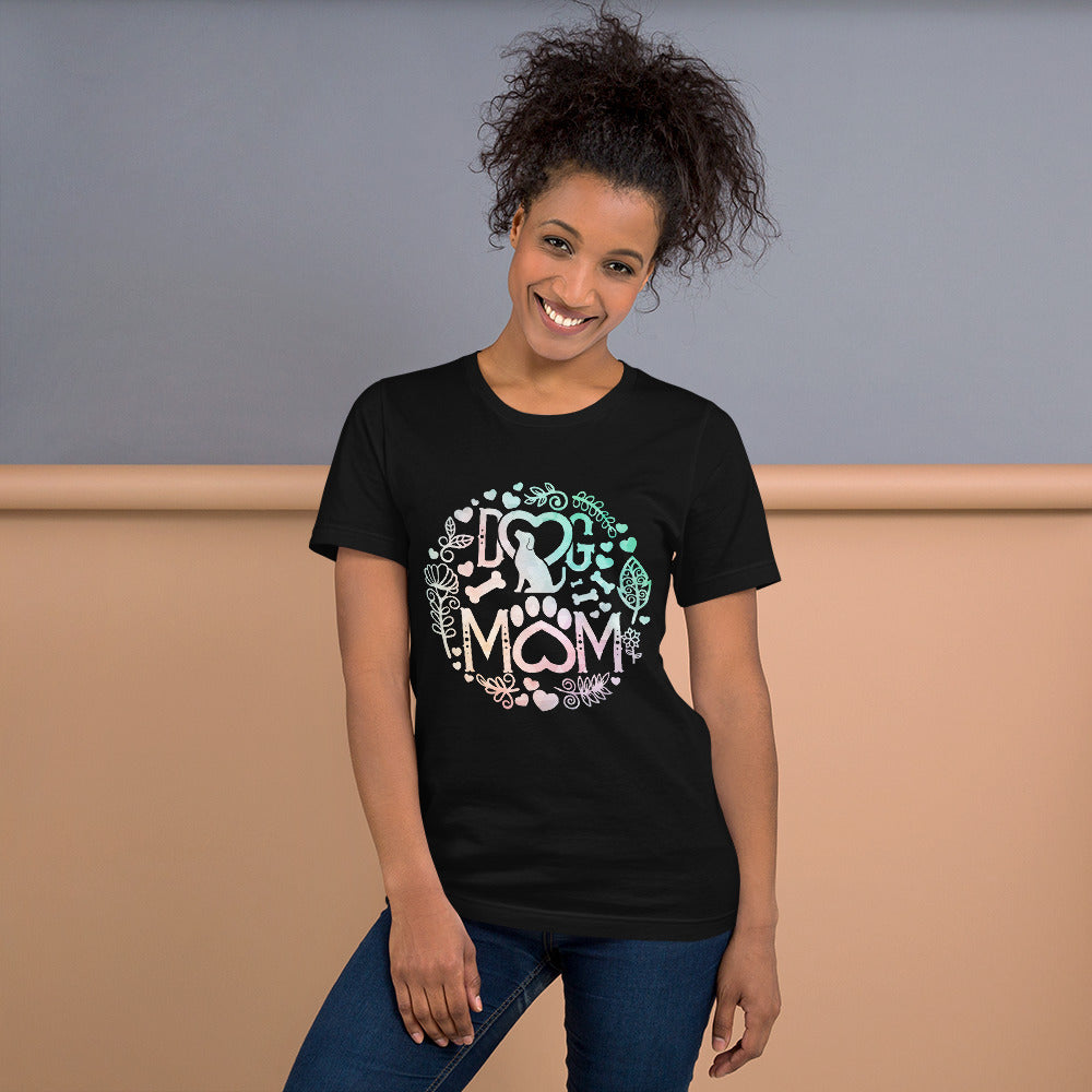 Dog Mom Geo Magic Short-Sleeve Unisex T-Shirt